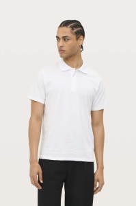 Tricou POLO bumbac Sols Prescott Jersey alb