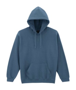 Hanorac cu gluga barbati Gildan Heavy Blend 4XL 5XL albastru denim / indigo 18500 - ADOR.ro