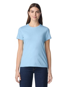 TRICOU bumbac damă GILDAN SoftStyle ® albastru light