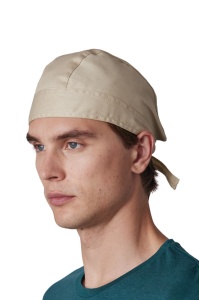 Bandana crem pentru bucatarie/restaurant - ehipament / uniforma lucru - ADOR.ro