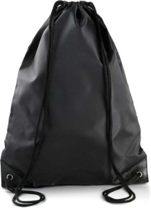 Rucsac simplu cu sfori poliester negru Kimood