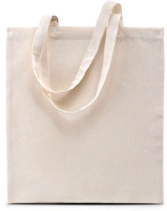 Sacosa bumbac bretele lungi basic natur