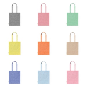 Sacosa bumbac reciclat bretele lungi 140g