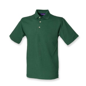 Tricou Barbati Polo bumbac Henbury verde forest