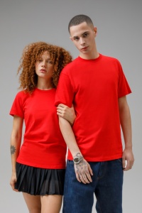 TRICOU bumbac barbati GILDAN MidWeight ® rosu - 65000gi - tricou la baza gatului imprimat / evenimente / echipament depozit ADOR.ro