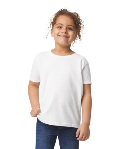 Tricou copii bumbac alb 2 3 4 5 6 ani Gildan toddler 5100P