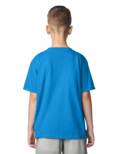 TRICOU copii bumbac GILDAN Softstyle® albastru sapphire - tricou basic pentru personalizari - 64000b - depozit en-gros ADOR.ro