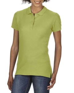 TRICOU dama POLO GILDAN Premium verde kiwi