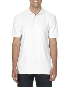 TRICOU POLO alb GILDAN Premium (Hammer)
