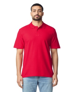 Tricou POLO bumbac GILDAN Softstyle® rosu