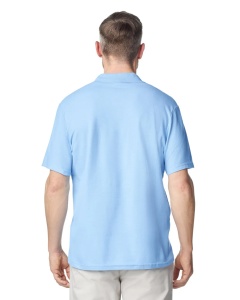 TRICOU unisex POLO bumbac GILDAN Softstyle® baby blue - albastru cer - 64800 - tricou polo pentru evenimente - ADOR.ro
