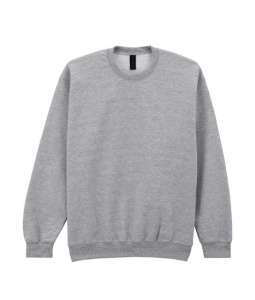 Bluza vatuita Gildan Midweight gri sport - sf000 - sport grey - back - bluza unisex hanorac pentru personalizare - ADOR.ro