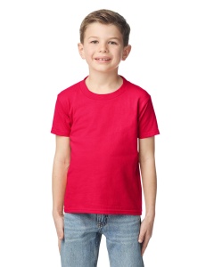 TRICOU bumbac copii GILDAN Midweight® rosu