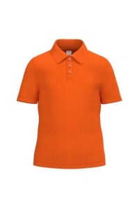 TRICOU bumbac POLO copii IdealBasic orange