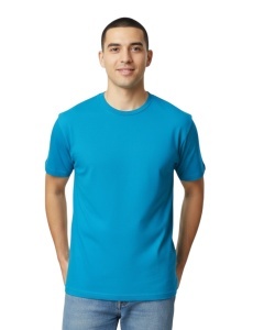 TRICOU bumbac unisex GILDAN MidWeight ® albastru sapphire