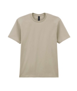 TRICOU bumbac unisex GILDAN MidWeight ® crem sand - gi65000 - imprimat / evenimente / echipament depozit ADOR.ro