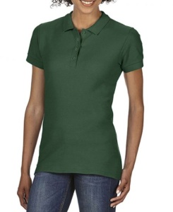 TRICOU dama POLO COLORAT GILDAN Softstyle® verde forest