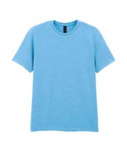 Tricou bumbac barbati albastru cer Gildan Softstyle