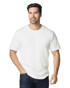 TRICOU oversize bumbac GILDAN Hammer alb