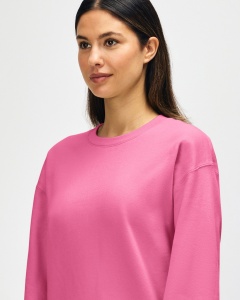 Bluza vatuita Gildan Midweight roz lemonade  - sf000 - pink lemonade  - bluza unisex hanorac pentru personalizare - ADOR.ro