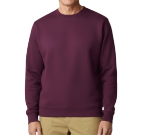 Bluza vatuita Gildan Midweight visiniu maroon