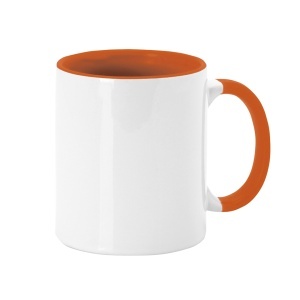 Cana sublimare AA alb / orange ADOR.ro