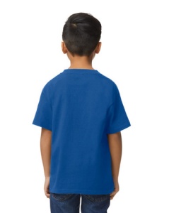 TRICOU bumbac copii GILDAN Midweight® albastru royal - Img 2