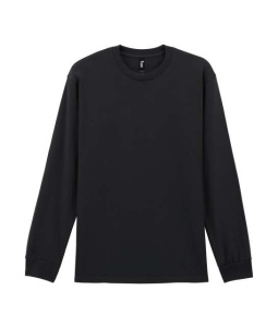 TRICOU bumbac cu maneca lunga Gildan HAMMER negru 4XL