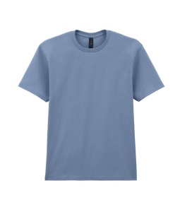 TRICOU bumbac unisex GILDAN MidWeight ® albastru stone - gi65000 - imprimat / evenimente / echipament depozit ADOR.ro