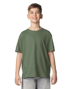 TRICOU copii GILDAN Softstyle® verde militar