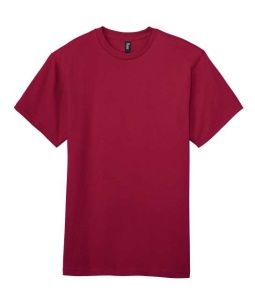 TRICOU oversize bumbac GILDAN Hammer rosu scarlet