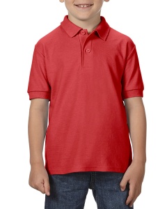 TRICOU POLO copii Gildan Pique rosu