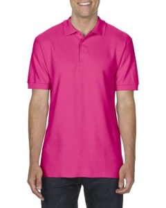 TRICOU POLO GILDAN Premium roz heliconia