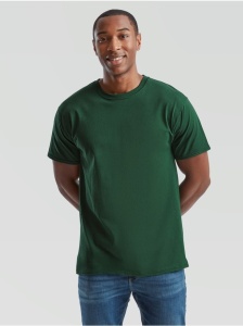 TRICOU visiniu cardinal unisex FRUIT of the LOOM Valueweight - pentru imprimat - depozit tricouri ADOR.ro