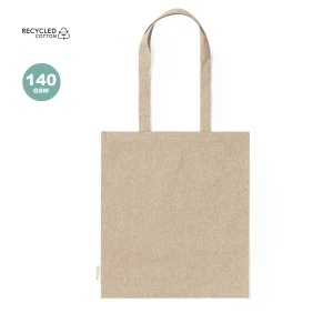 Sacosa bumbac reciclat bretele lungi crem natur 140g