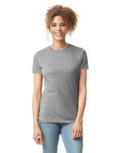 TRICOU bumbac damă GILDAN SoftStyle ® gri sport