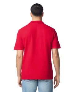 TRICOU unisex POLO bumbac GILDAN Softstyle® rosu - 64800 - tricou polo pentru uniforma - ADOR.ro
