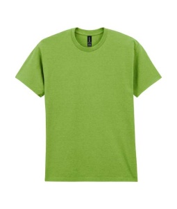 Tricou simplu la baza gatului verde lime pentru barbati gi5000 - echipament lucru