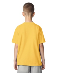 TRICOU copii bumbac GILDAN Softstyle® galben daisy - tricou basic pentru personalizari - 64000b - depozit en-gros ADOR.ro