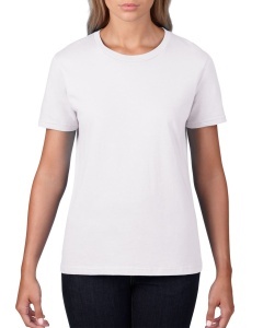 TRICOU dama GILDAN Premium ALB - XXL