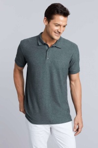 TRICOU POLO GILDAN Premium gri inchis