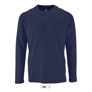 Tricou bumbac cu maneca lunga barbati Sols Imperial Navy Bleumarin