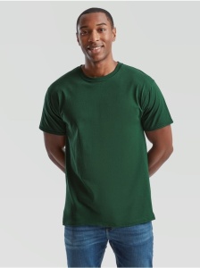 TRICOU verde bottle barbati FRUIT of the LOOM Valueweight