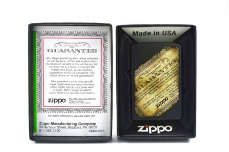 Зажигалка Zippo 218 Lifetime Guarantee - Img 2