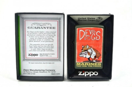 Зажигалка Zippo 221 US Marines Devil Dogs - Img 2