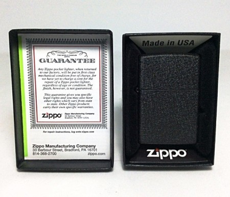 Зажигалка Zippo 236 Black Crackle - Img 2