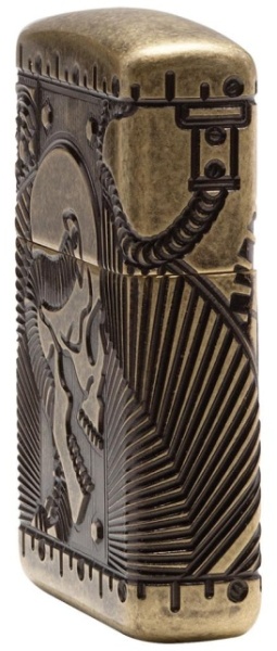 Зажигалка Zippo 29268 Armor Multicut Steampunk Skull - Img 3