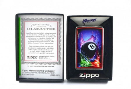 Зажигалка Zippo 29295 Mazzi 8 Ball Splash - Img 2