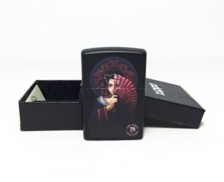 Зажигалка Zippo 46839 Anne Stokes Geisha Girl - Img 3