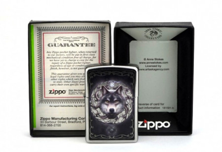 Зажигалка Zippo 5812 Anne Stokes Wolf - Img 3